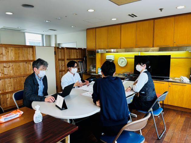 部門ヒアリングをおこないました。
