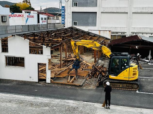 医局・総務の解体が始まりました